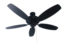  20382 - 52" 5-Blade UFO Fan - MB Black/Walnut Blades